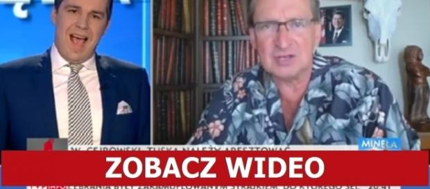 Cejrowski zmiażdżył Donalda Tuska. Źródło: TVP Info. Cejrowski zmiażdżył Donalda Tuska. Źródło: TVP Info.