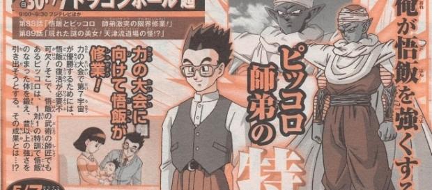 Scan de la revista Shonen Jump Scan de la revista Shonen Jump