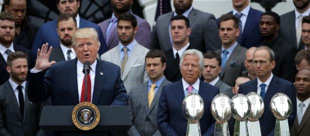 Trump recibió a los Pats, campeones del Super Bowl 51 Trump recibió a los Pats, campeones del Super Bowl 51