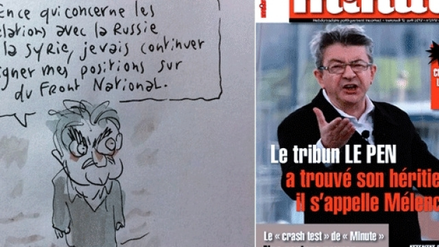 Le dessin de Joann Sfar sur Mélenchon lui a valu des menaces "dignes" de l'ultra-droite