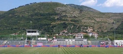 Lo stadio Domenico Purificato di Fondi.