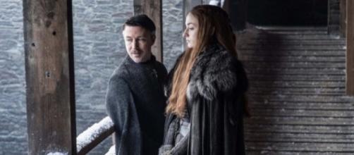 Sansa Stark et LittleFinger dans la saison 7 de Game Of Thrones
