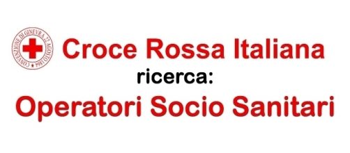 Assunzioni Operatori Socio Sanitare presso la Croce Rossa Italiana