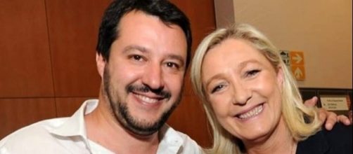 Matteo Salvini e Marine Le Pen uniti contro immigrazione e terrorismo