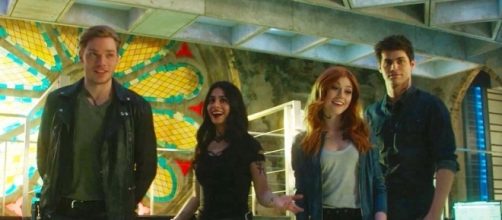 'Shadowhunters' cast members in the Institute (via - Freeform)