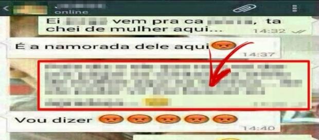 Quando você manda mensagem pro amigo e a namorada dele ver Quando você manda mensagem pro amigo e a namorada dele ver