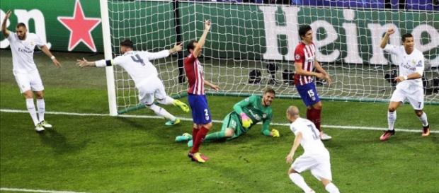 Ramos y el Real Madrid son los verdugos del Atlético en Champions. Ramos y el Real Madrid son los verdugos del Atlético en Champions.