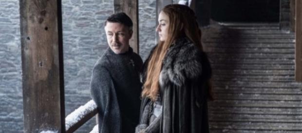 Sansa Stark et LittleFinger dans la saison 7 de Game Of Thrones Sansa Stark et LittleFinger dans la saison 7 de Game Of Thrones
