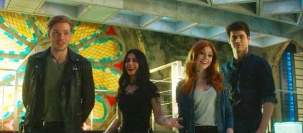 'Shadowhunters' cast members in the Institute (via - Freeform) 'Shadowhunters' cast members in the Institute (via - Freeform)