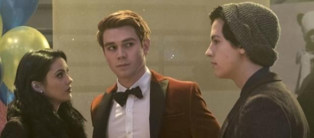 Trouble is brewing once more in "Riverdale" with three more episodes left for its debut season. (via SpoilerTV/The CW) Trouble is brewing once more in "Riverdale" with three more episodes left for its debut season. (via SpoilerTV/The CW)