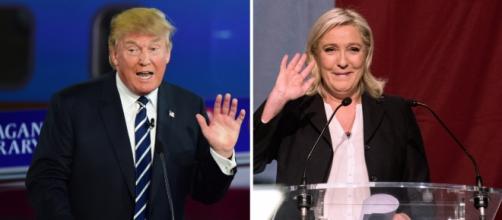 Although Trump does not support Le Pen, he believes she will be benefited by the terrorist attacks.
