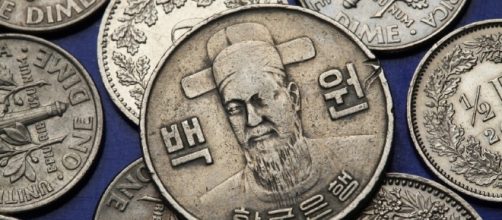 Le monete utilizzate nella Corea del Sud: i won