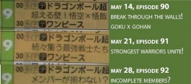 'Dragon Ball Super' latest spoilers: episodes 90, 91,92; titles & schedules (@KenXyro/Twitter) 'Dragon Ball Super' latest spoilers: episodes 90, 91,92; titles & schedules (@KenXyro/Twitter)