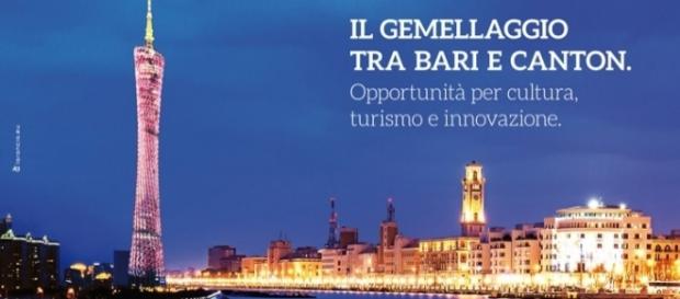 Gemellaggio tra Bari e Canton, la cultura come strumento di sviluppo Gemellaggio tra Bari e Canton, la cultura come strumento di sviluppo