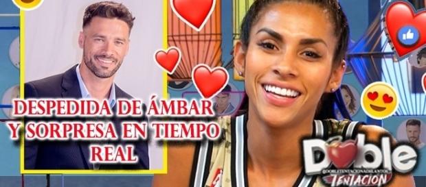 La despedida de Ámbar de Doble Tentación La despedida de Ámbar de Doble Tentación