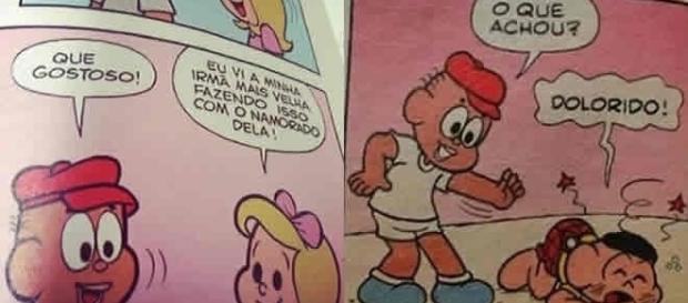 Quadrinhos bem-humorados da Turma da Mônica Quadrinhos bem-humorados da Turma da Mônica