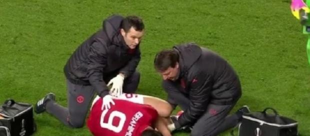 La blessure de Zlatan Ibrahimovic La blessure de Zlatan Ibrahimovic