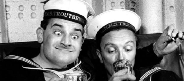 Ronnie Barker's (left) memory honoured by comedy lecture Ronnie Barker's (left) memory honoured by comedy lecture