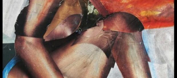 Una delle opere della mostra "Stranacarne" Una delle opere della mostra "Stranacarne"