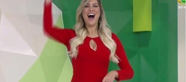A apresentadora e ex-modelo, Renata Fan A apresentadora e ex-modelo, Renata Fan