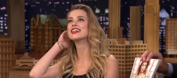 Amber Heard first met Elon Musk in 2013. (via YouTube/The Tonight Show Starring Jimmy Fallon) Amber Heard first met Elon Musk in 2013. (via YouTube/The Tonight Show Starring Jimmy Fallon)