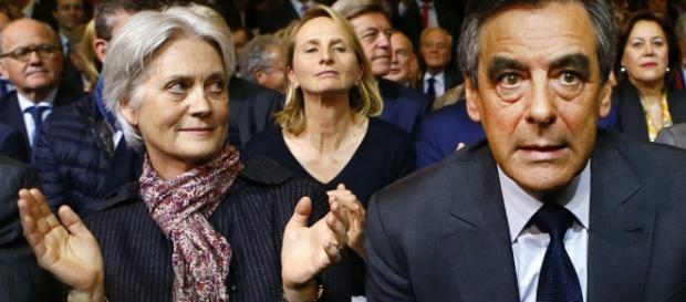 Penelope et Francois Fillon foule Penelope et Francois Fillon foule