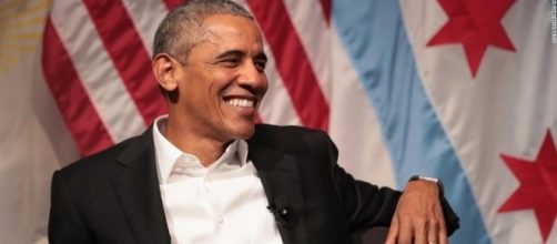 Obama made his return after leaving the White House, and he didn't ... - yahoo.com