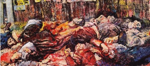 Aligi Sassu, Martiri di Piazzale Loreto (1944) Aligi Sassu, Martiri di Piazzale Loreto (1944)
