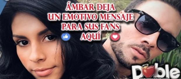 El mensaje que ámbar deja a sus fans aquí El mensaje que ámbar deja a sus fans aquí