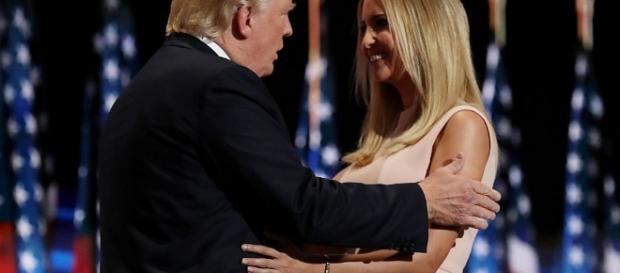Ivanka Trump defence of father met with booes at conference. -image credit theblaze.com Ivanka Trump defence of father met with booes at conference. -image credit theblaze.com