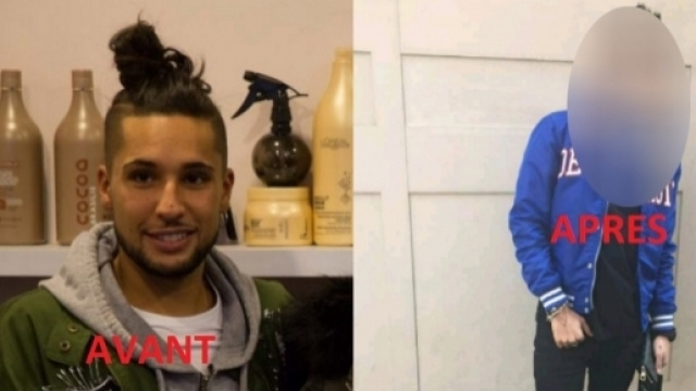 Le nouveau look d'Eddy AVANT/APRES