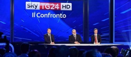 Matteo Renzi, Michele Emiliano e Andrea Orlando