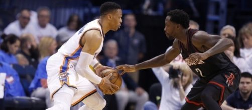 Russell Westbrook and Patrick Beverley showed heart and intensity in their matchup this series - newsok.com