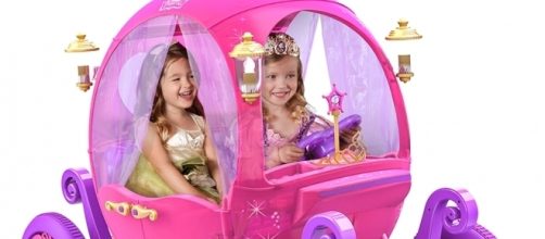 The 'Disney Princess Carriage' is one of the most innovative ride-ons ever created. / Photo via Charlotte Lee, Dynacraft. Used with permission.
