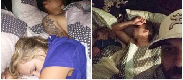 Jovem flagra namorada com outro homem Jovem flagra namorada com outro homem