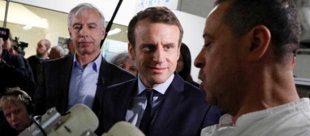 Macron à Amiens avec Marine Le Pen comme invitée surprise Macron à Amiens avec Marine Le Pen comme invitée surprise