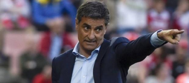 Míchel, durante un partido con el Málaga esta temporada Míchel, durante un partido con el Málaga esta temporada