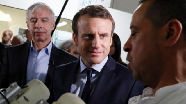 Macron à Amiens avec Marine Le Pen comme invitée surprise