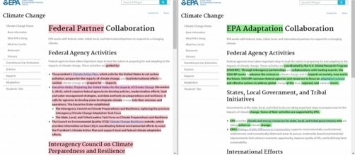 The EPA Has Started to Remove Obama-era Information | Climate Central / Photo by climatecentral.org via Blasting News library