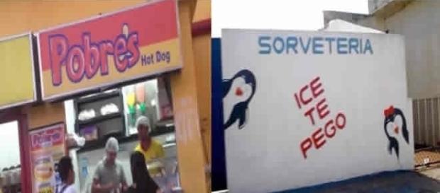 Comércios com nomes criativos e bem-humorados Comércios com nomes criativos e bem-humorados