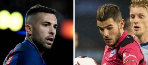 Jordi Alba y Theo Hernández, los jugadores que pretenden cambiarse F.C. Barcelona y Atlético de Madrid Jordi Alba y Theo Hernández, los jugadores que pretenden cambiarse F.C. Barcelona y Atlético de Madrid