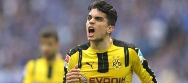 Marc Bartra, en un partido con el Borussia Dortmund Marc Bartra, en un partido con el Borussia Dortmund