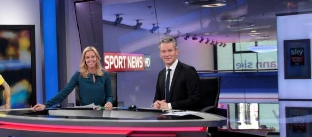 Silke Beickert und Noah Pudelko bei Sky Sport News HD / Foto: Presseportal / ots Silke Beickert und Noah Pudelko bei Sky Sport News HD / Foto: Presseportal / ots