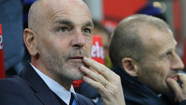 L'allenatore dell'Inter Stefano Pioli