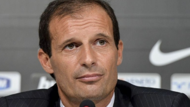 Max Allegri in conferenza stampa