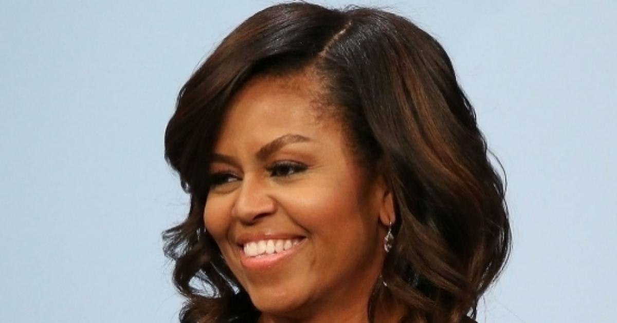 Michelle Obama made her first public speech after leaving the White House