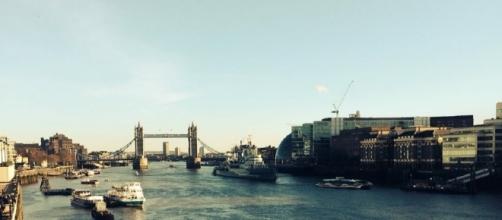 Tourist shot of Tower Bridge, central London - (photo credit - author's own)