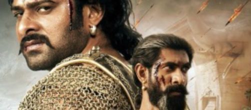 A still of Prabhas and Rana Daggubati from 'Baahubali: The Conclusion'