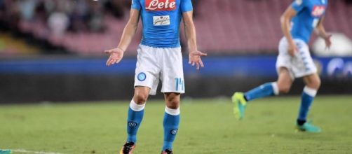 Dries Mertens, esterno del Napoli