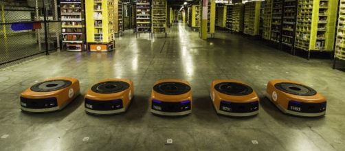 Mille robot impiegati nel nuovo magazzino Amazon di Passo Corese, affiancheranno 1200 dipendenti